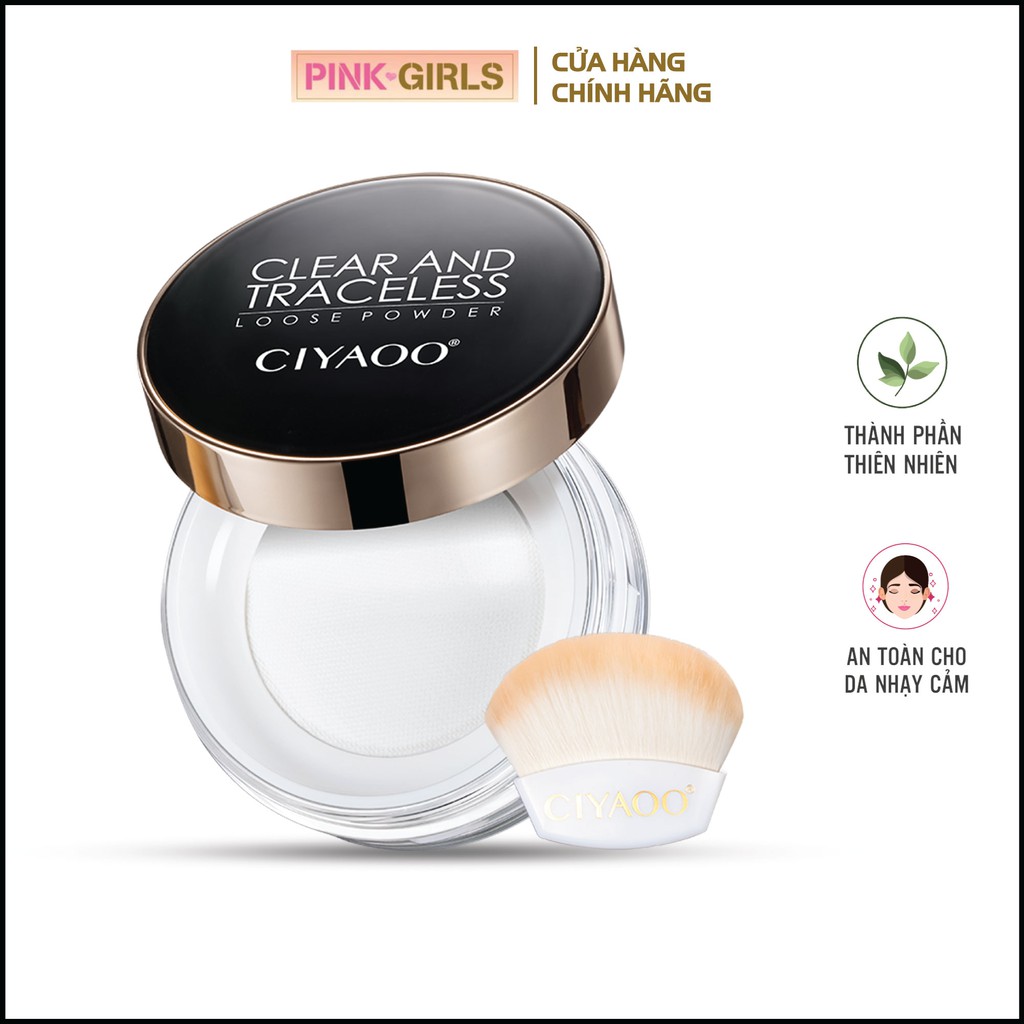 PHẤN PHỦ TRANG ĐIỂM KIỀM DẦU CẤP ẨM CIYAOO OIL-ALKALINE MAKE-UP POWDER 10g QX0037