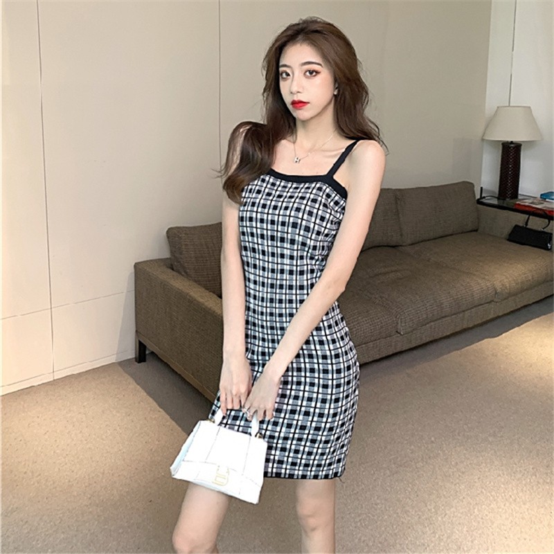 Đầm/áo cardigan họa tiết kẻ sọc caro thời trang trẻ trung sành điệu cho nữ | BigBuy360 - bigbuy360.vn