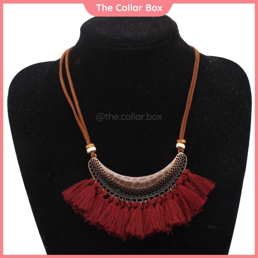 Dây chuyền du mục vòng đeo cổ boho - Mã TR002
