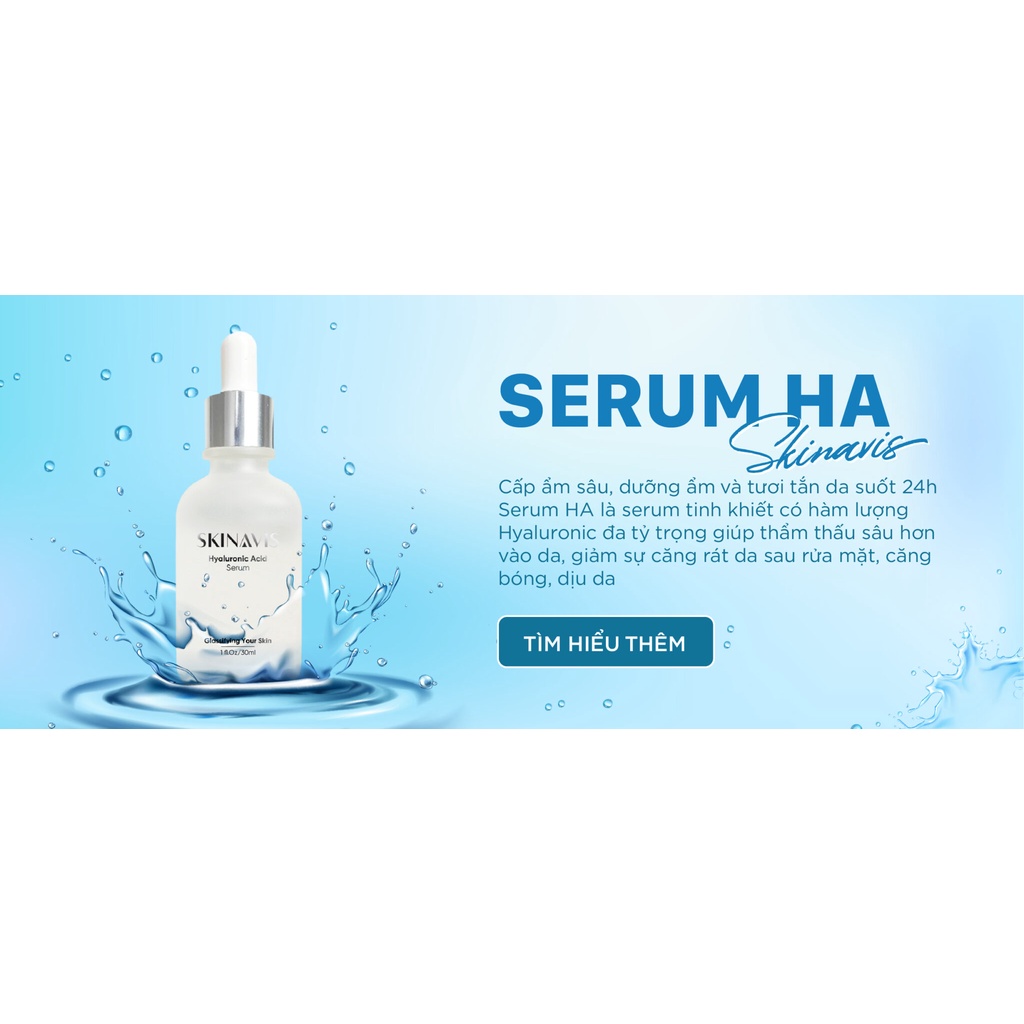 [COMBO 5] SERUM cấp ẩm Skinavis - Cấp ẩm và phục hồi da