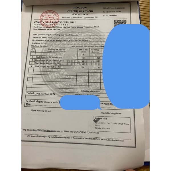 Son Black Rouge Airfit Velvet Ver2 màu A12