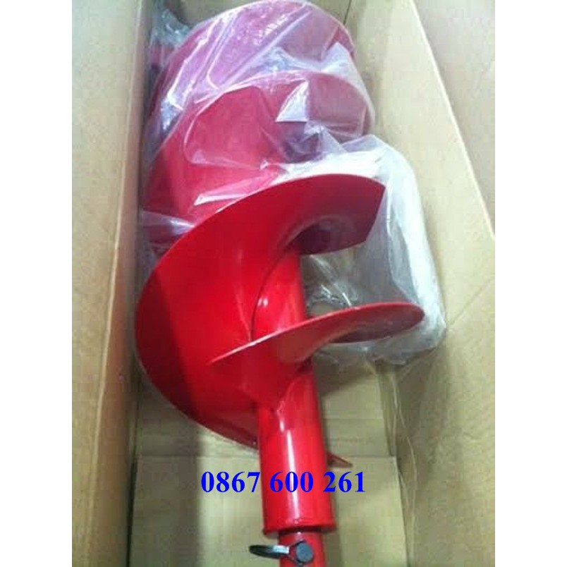 HOT! Mũi khoan đất đôi Oshima 300 mm, Mũi khoan lỗ trồng cây