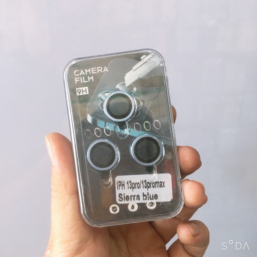 Dán vòng camera iPhone 13 Pro/ 13 Pro Max bảo vệ camera cao cấp