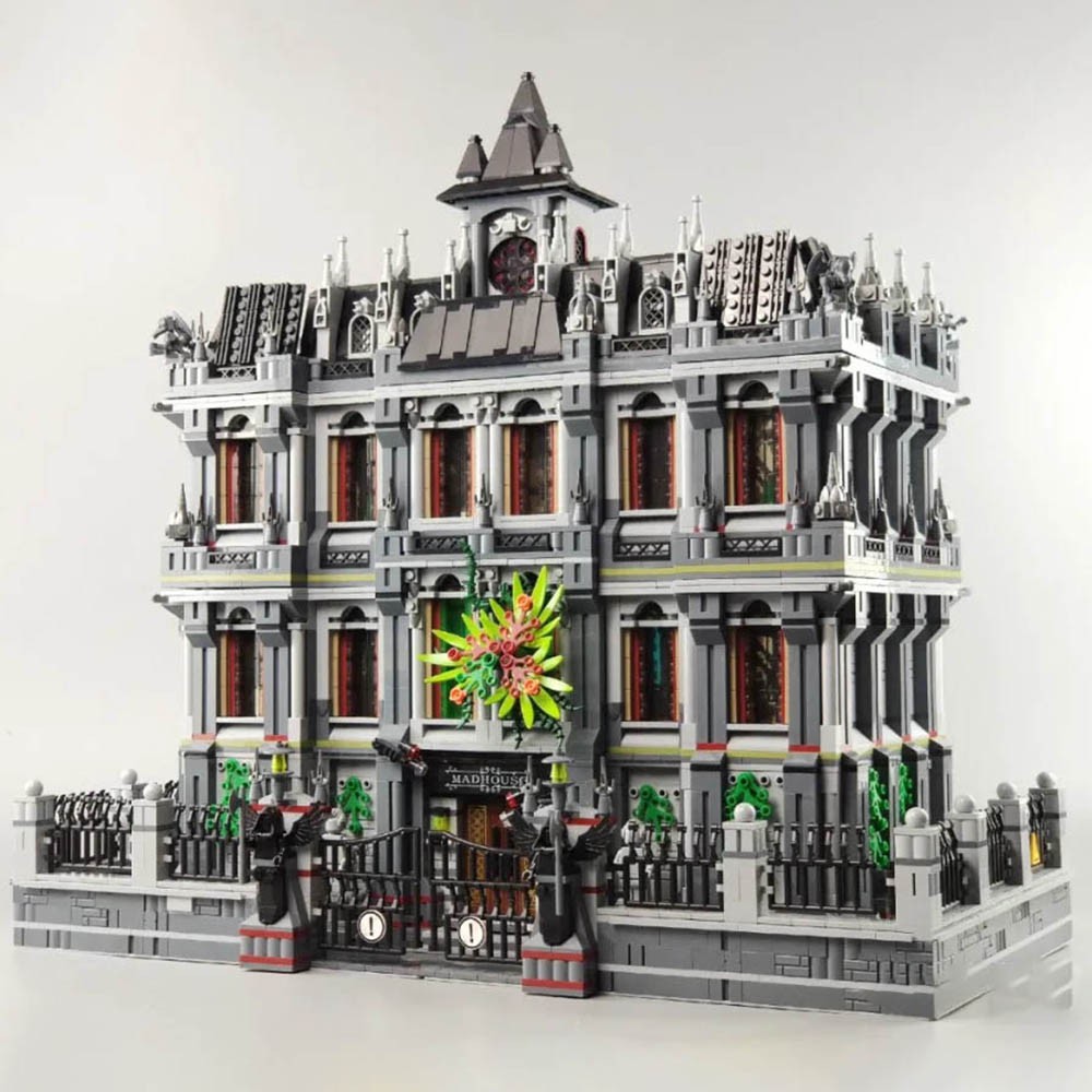 Đồ chơi Lắp ráp Mô hình Palos 613002 Lunatic Hospital MOC series 7537pcs