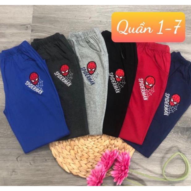 Quần dài bé trai cotton 1-7tuôi xuất dư