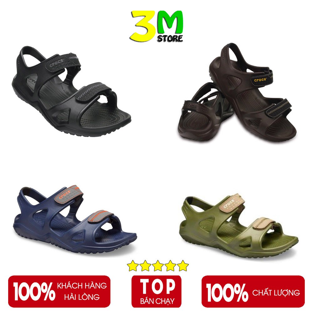 Dép Sandal Crosss Swift River Full Tag Hộp Đẹp, Êm, Bền Nhẹ Cao Cấp Cho Nam Nhiều Màu