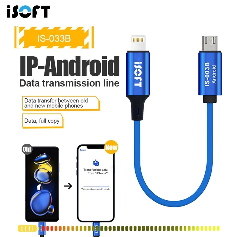 Cáp Truyền Dữ Liệu IS-003A / B / C Cho Iphone Android TYPE-C