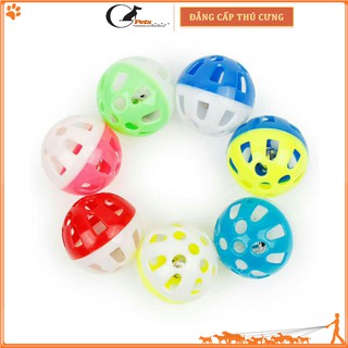 Bóng Nhựa Có Chuông Cho Thú Cưng - Đồ Chơi Chó Mèo