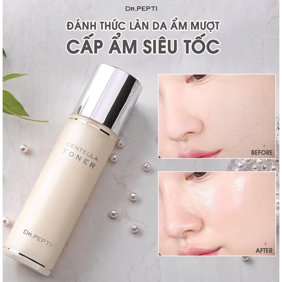 Toner Dr.Pepti Siêu Căng Bóng Centella