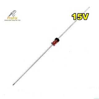 Diode zener 15v 1w 1n4744a
