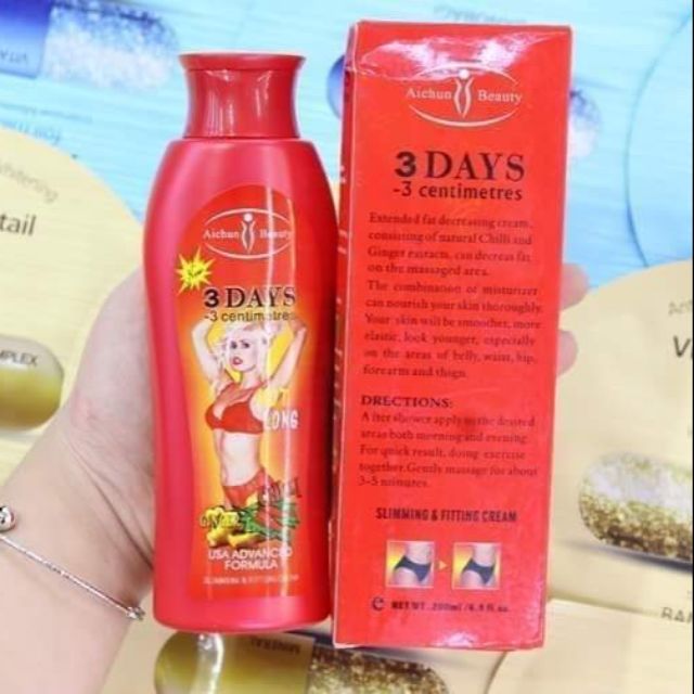 Kem tan mỡ gừng ớt