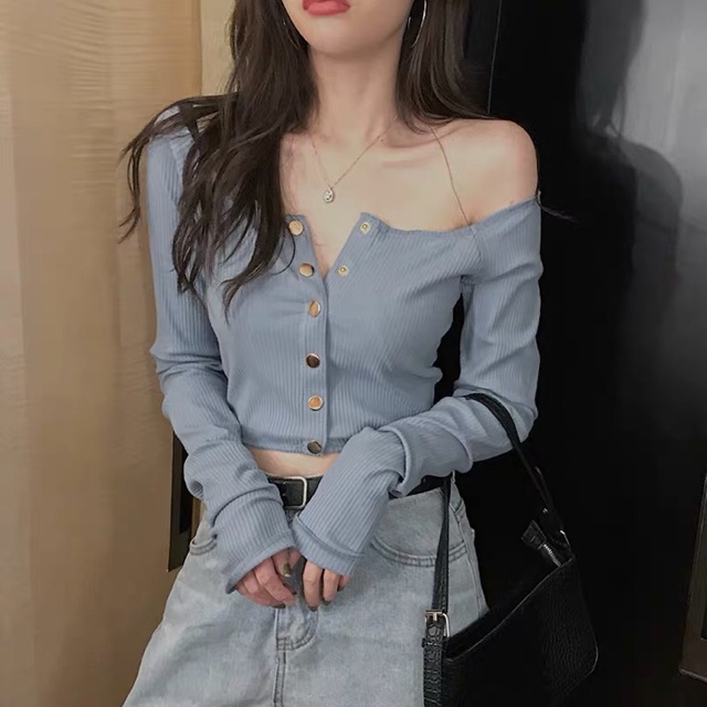 [ORDER] Áo croptop trễ vai