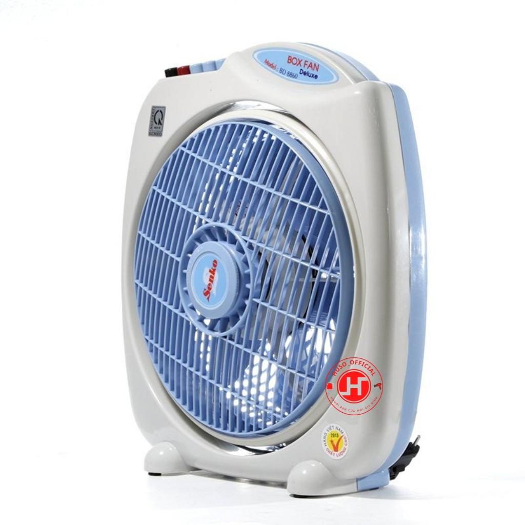 Quạt mini SENKO quạt bàn 3 tốc độ, có kèm đảo gió linh động, phù hợp dùng cho trẻ nhỏ - HUSO