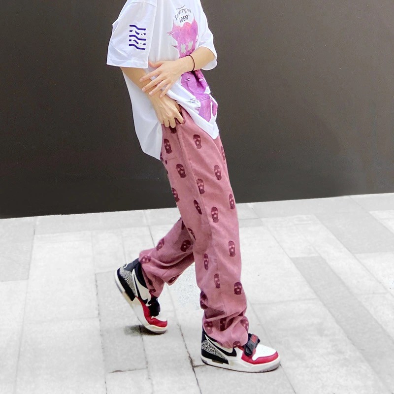 Quần Dài Thể Thao Dáng Rộng Mỏng Phong Cách Hip Hop Thời Trang Cho Nam Và Nữ