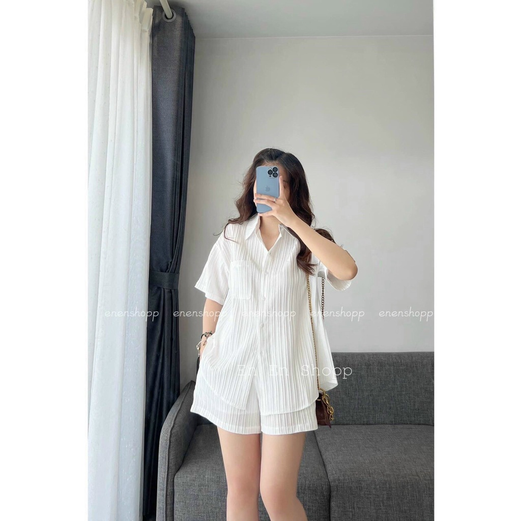 Sét đũi xốp gân hở lưng buộc dây sau,bộ áo sốp nữ siêu xinh hot hit - Hàng QC bao chất bao đẹp-Minxy shop