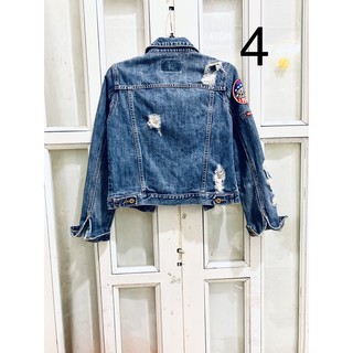Áo khoác jean nữ size M