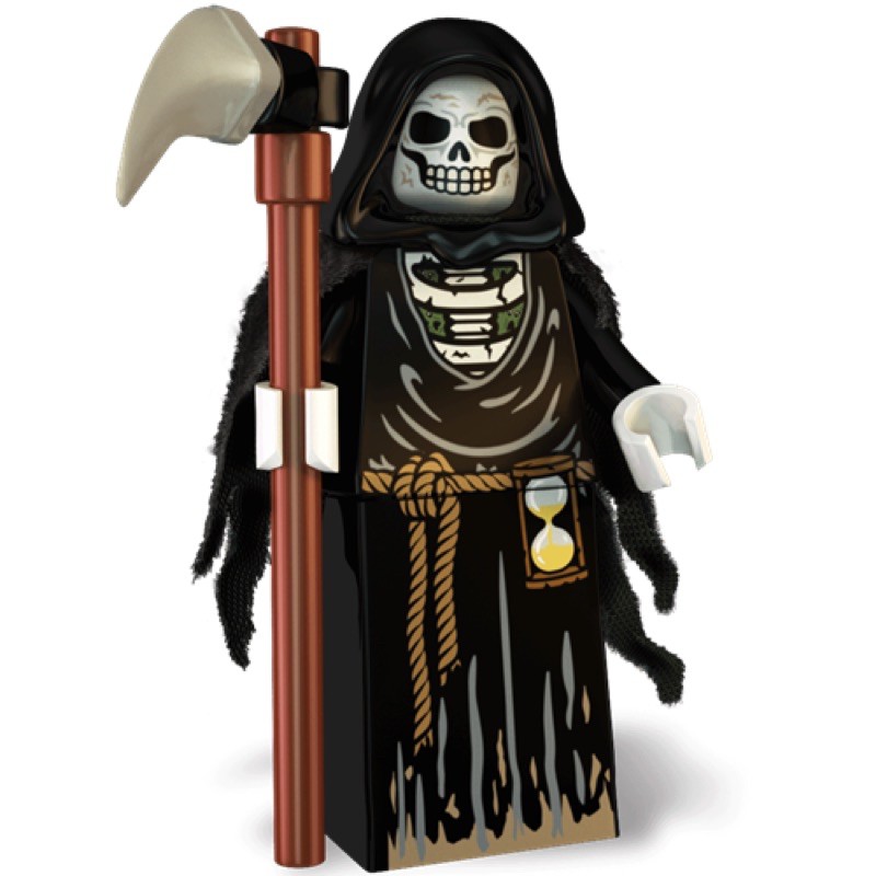 [CÓ SẴN - CUSTOM] LEGO - Nhân vật Lego The Grim Reaper - Minifigures REAL