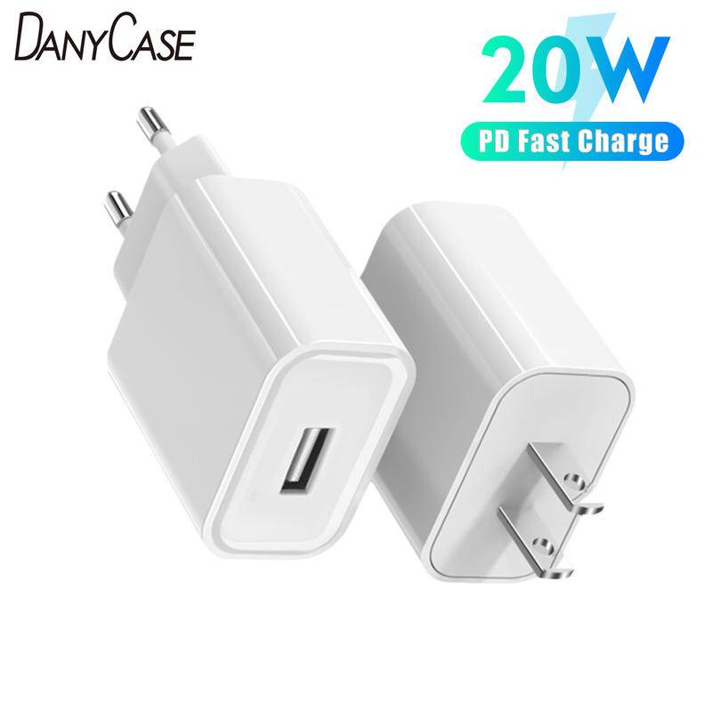 Củ sạc nhanh cổng USB type C 20W nhỏ gọn tiện dụng cho Compatible For ipad for iPhone 12 Pro Max 11 XS XR Samsung