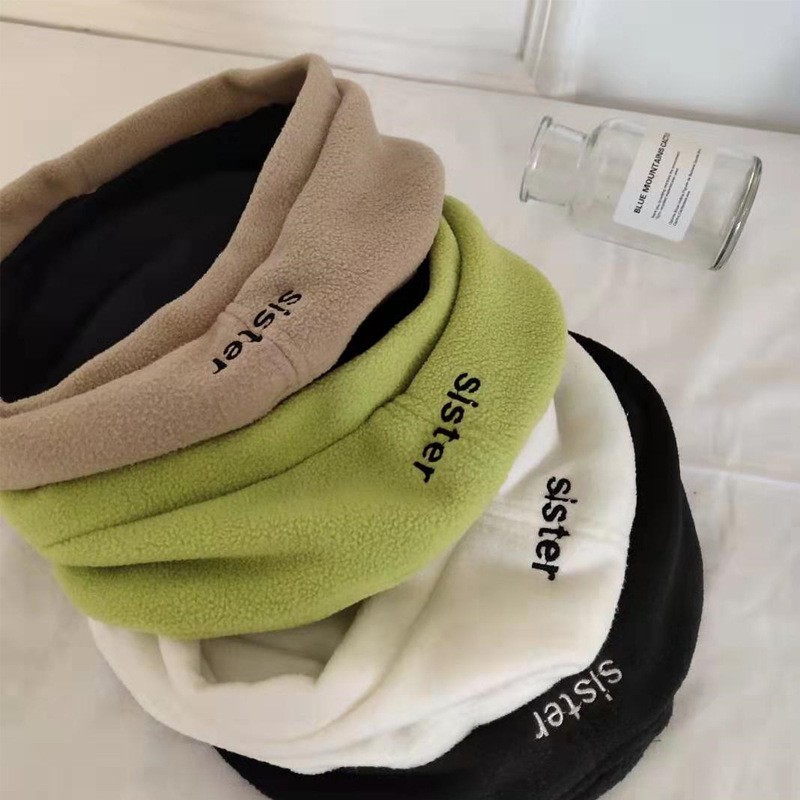 Mũ Nồi Nhung Sister - Nón Beret Nhung Thêu Sister