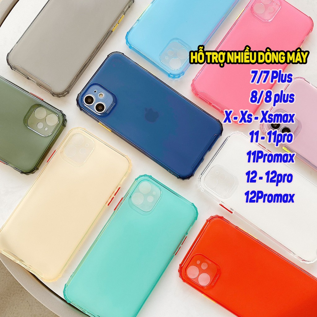 Ốp lưng iphone chống sốc nhám 6/6s/6plus/6s plus/7/8/7plus/8plus/x/xs/xs max/11/12/13/pro/promax - Orio | BigBuy360 - bigbuy360.vn