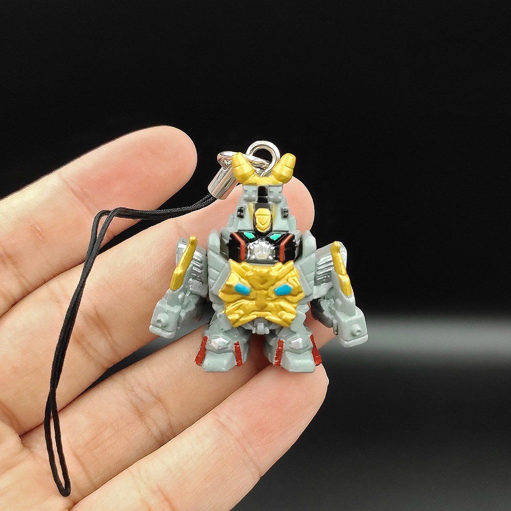 Móc khóa mô hình nhân vật figure SIêu nhân Tensou Sentai Goseiger 3 hàng chính hãng Bandai