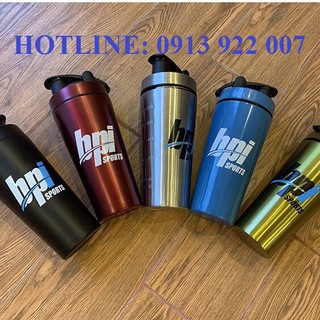 Bình Lắc Bình Nước Cao Cấp BPI Bpisports Shaker Inox 1000ml