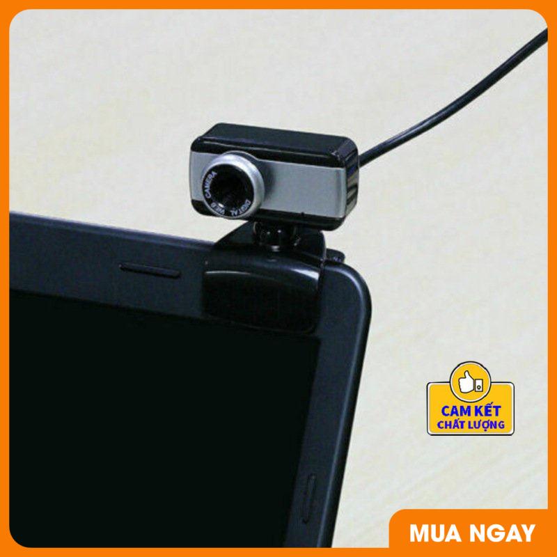 Webcam A3 mini kẹp màn hình có mic chuyên dụng dùng cho máy tính bàn và laptop hỗ trợ phất sóng trực tuyến học online