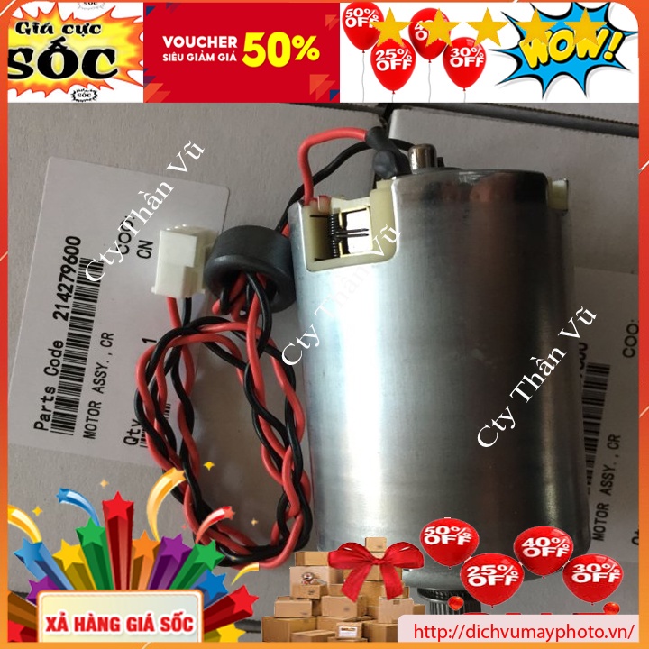 Motor chính máy in màu Epson R1800 R2400 1900 hàng bóc máy chuẩn bền đẹp bảo hành INECO