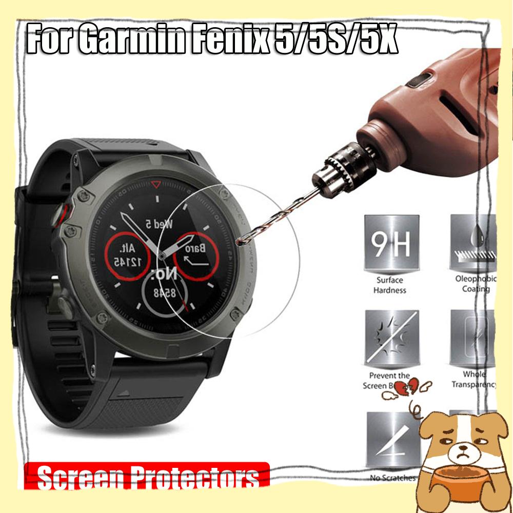 Kính Cường Lực 9h Bảo Vệ Toàn Màn Hình Chống Trầy Xước Thời Trang Cho Garmin Fenix 5 5x 5s