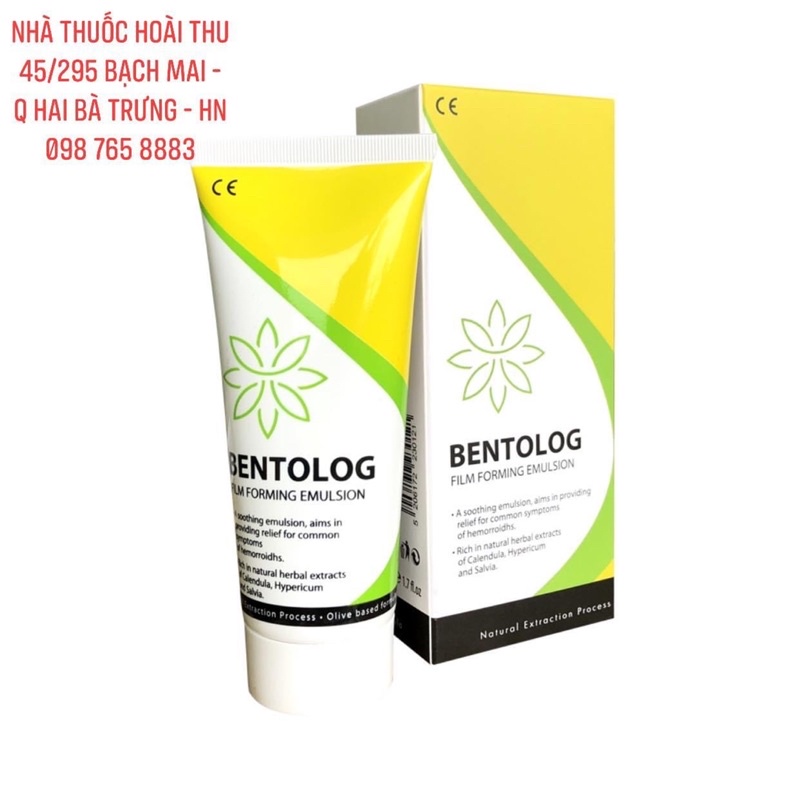 Gel Bôi Trĩ BENTOLOG film forming emulsion - Typ 50 ml