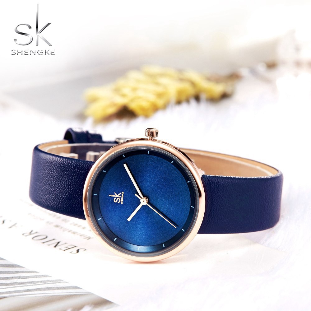 Đồng Hồ Shengke Dây Da Đơn Giản Thời Trang Dành Cho Nữ | BigBuy360 - bigbuy360.vn