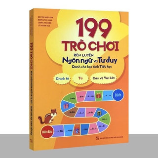 Sách - 199 Trò chơi rèn luyện ngôn ngữ và tư duy dành cho học sinh tiểu học - Thanh Hà Books HCM
