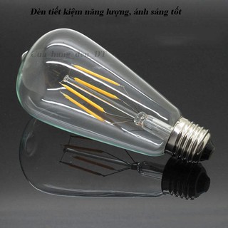Bóng Đèn✨FREESHIP✨Bóng Đèn LED Edison T64 4W đui E27 Mã T64✨[Bong Den]