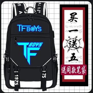 Ba Lô In Chữ Tfboys Thời Trang Trẻ Trung