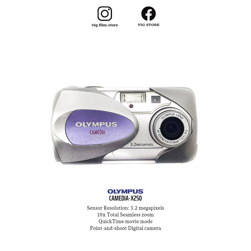 Máy ảnh kỹ thuật số OLYMPUS CAMEDIA X250