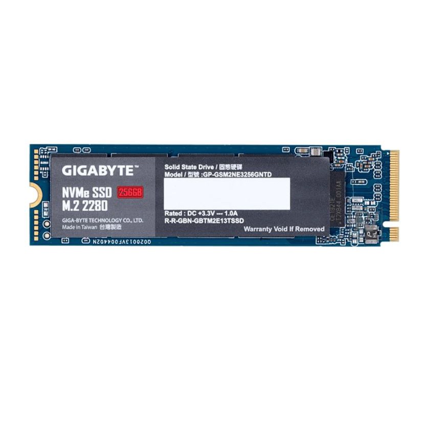  Ổ cứng SSD Gigabyte 256GB M.2 2280 PCIe NVMe Gen 3x4 | BigBuy360 - bigbuy360.vn