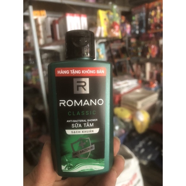 SỮA TẮM ROMANDO 60g, SỮA TẮM MANG ĐI DU LỊCH