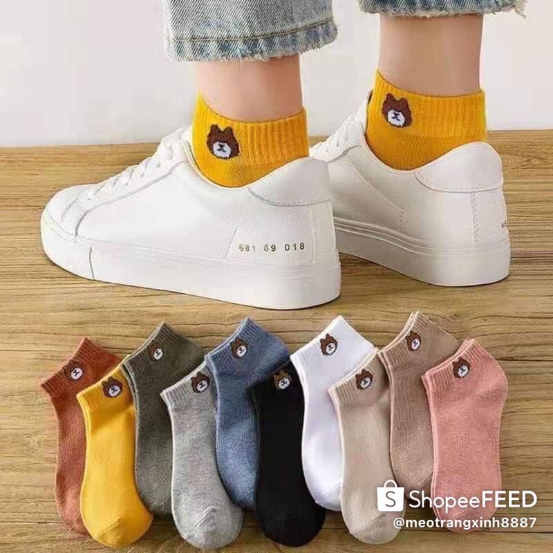 Tất hình tim cổ ngắn
