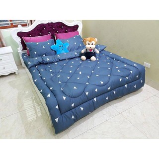(giá rẻ vô địch) set chăn phao, ga, gối poly