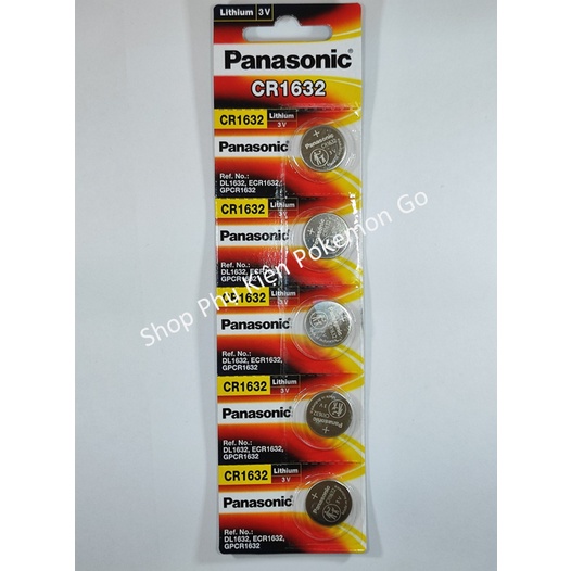 Pin Cúc Áo Panasonic CR2032 / CR2025 / CR2016 / CR1632 / CR1620 / CR1616 / CR1220 /  CR2450 Lithium Chính Hãng