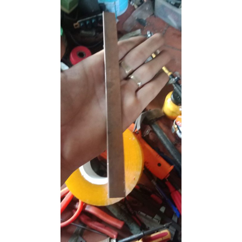 Thanh đồng đỏ dài 20cm rộng 1.5cm dày 3mm