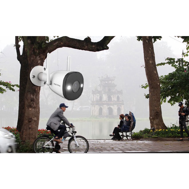Camera Wifi KBONE KN B21F HD 1080 - Camera Ngoài trời, Ăng ten kép, có màu ban đêm 2022 MỚI - mới nhất hiện nay
