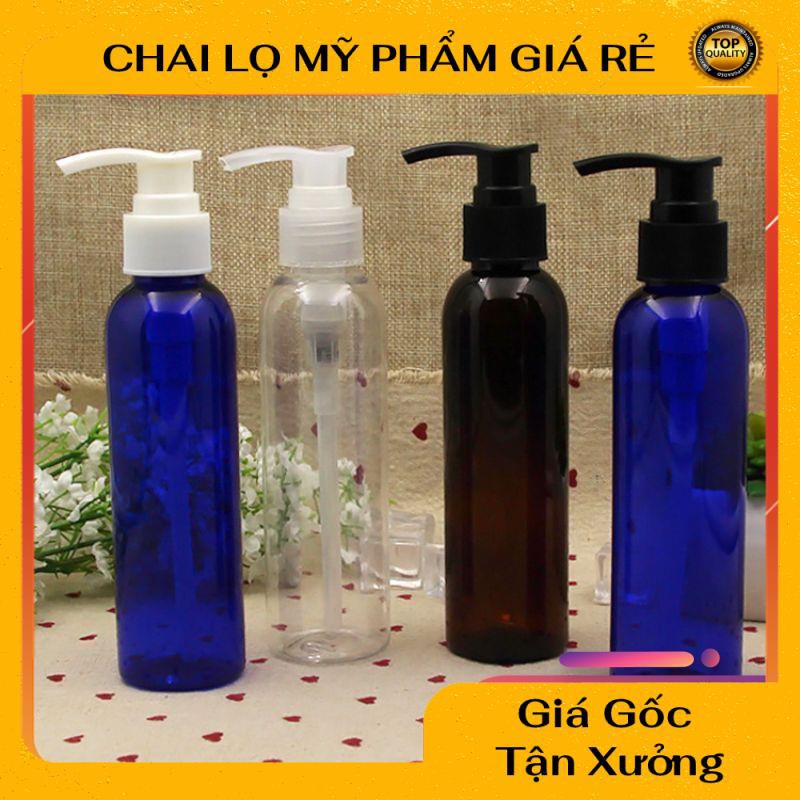 Chai Chiết Mĩ Phẩm ❤ RẺ VÔ ĐỊCH ❤ [150ml,200ml,250ml] Chai nhựa pet vòi nhấn sữa tắm , chai lọ chiết mỹ phẩm .