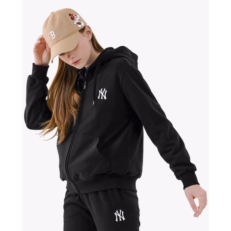 Áo khoác hoodie phối khóa zip in hình M. L.B xuất khẩu