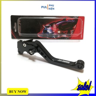 Tay thắng đùm tùy chỉnh 6 số cho xe máy Sirius Wave Dream Jupiter... màu đen