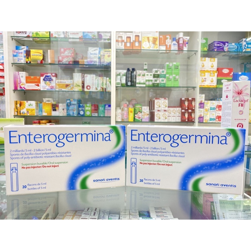 ENTEROGERMINA - Hộp 20 ống men tiêu hóa / men vi sinh đường ruột