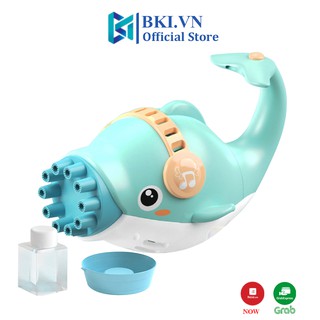 Bắn Bong Bóng Cá Heo Tự Động, Súng Bắn Bong Bóng Cá Heo 10 Đầu Thổi