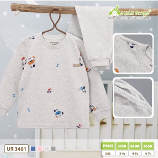 Bộ cotton nỉ Uala Rogo