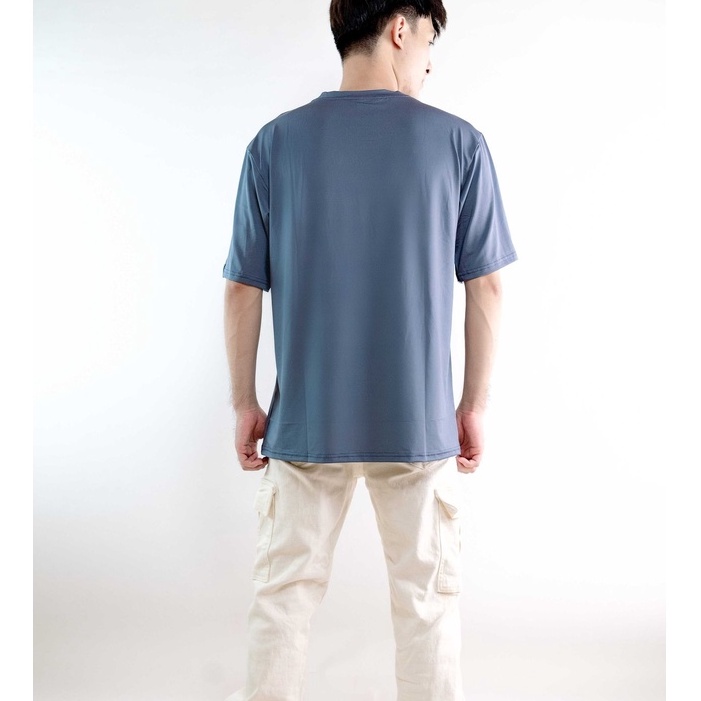 Áo thun nam nữ tay lỡ thời trang đường phố hàn quốc form rộng hàng thun lạnh 4 chiều