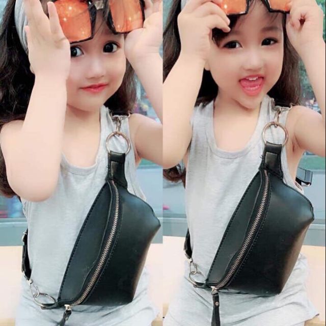 Bộ quần áo kèm ribon bé gái siêu iu